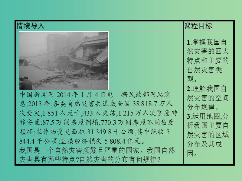 高中地理 2.1 我国自然灾害的特点与分布课件 湘教版选修5.ppt_第3页