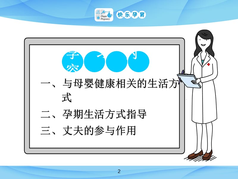 快乐孕育孕妇学校高级教程孕期生活方式.ppt_第2页