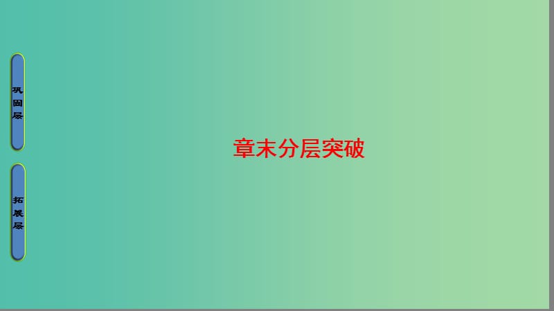 高中地理第2章地球上的大气章末分层突破课件新人教版.ppt_第1页