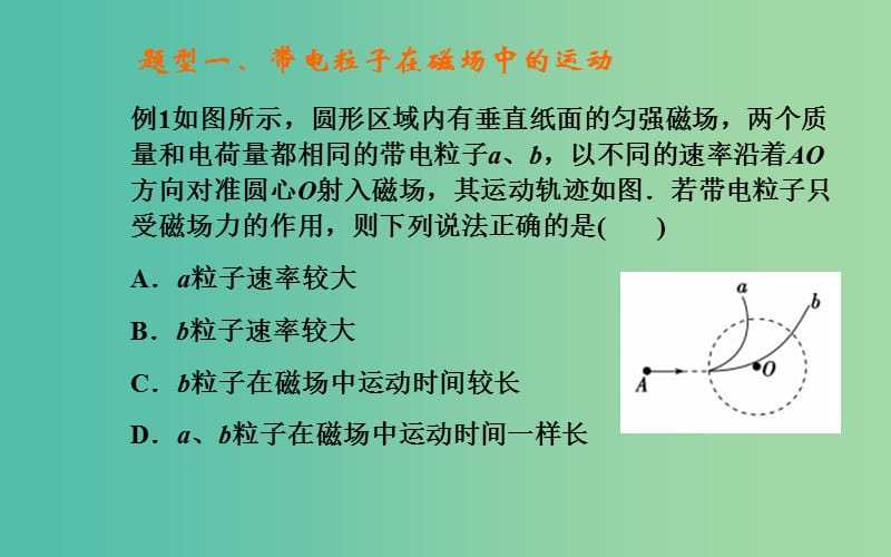 高考物理二轮复习 专题3 第2课 带电粒子在磁场及复合场中的运动课件.ppt_第2页