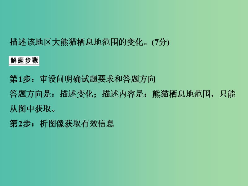 高考地理二轮复习 第一部分 技能培养 技能五 二 描述和阐释地理事物、地理基本原理与规律的方法课件.ppt_第3页