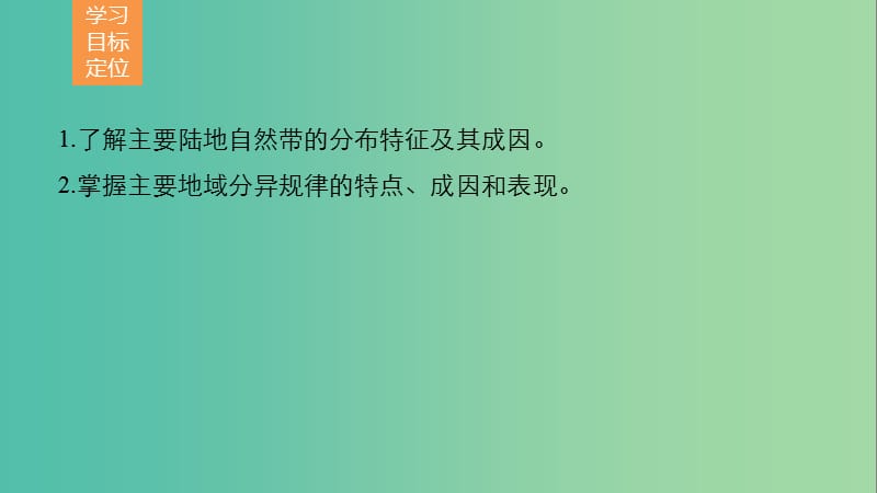 高中地理 第三章 第二节 课时2 地理环境的整体性和地域分异课件 中图版必修1.ppt_第2页