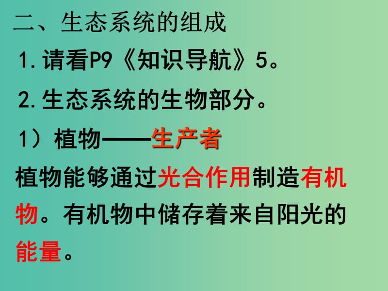 七年级生物上册《1.2.2 生物与环境组成生态系统》课件 新人教版.ppt_第3页