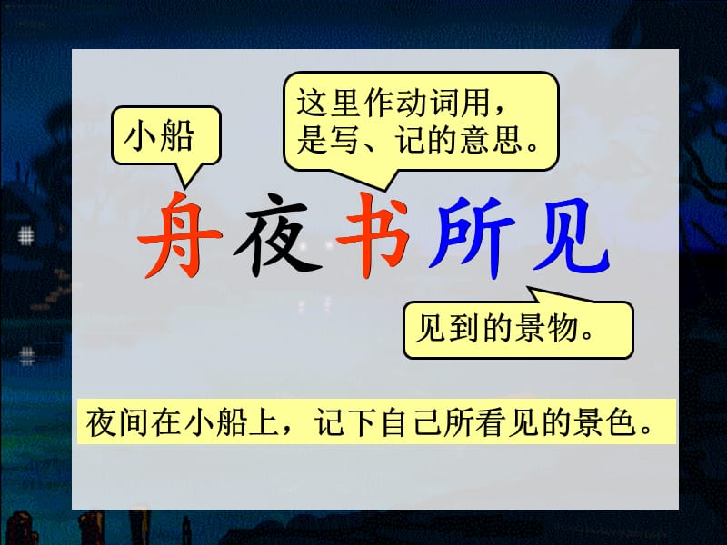 古诗诵读：舟夜书所见.ppt_第2页