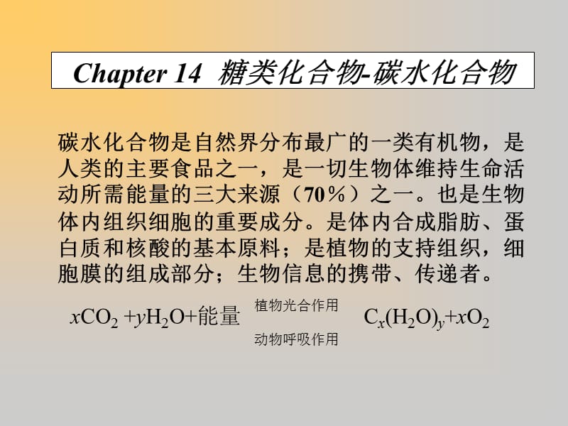 大学有机化学糖类化合物.ppt_第1页