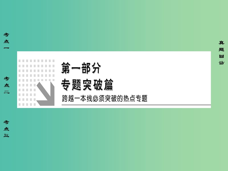 高考化学二轮复习 第1部分 专题突破篇 专题1 化学基本概念 第1讲 物质的分类、性质和常见化学用语课件.ppt_第1页