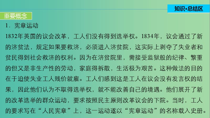 高中历史第七单元无产阶级和人民群众争取民主的斗争5单元学习总结课件新人教版.ppt_第3页