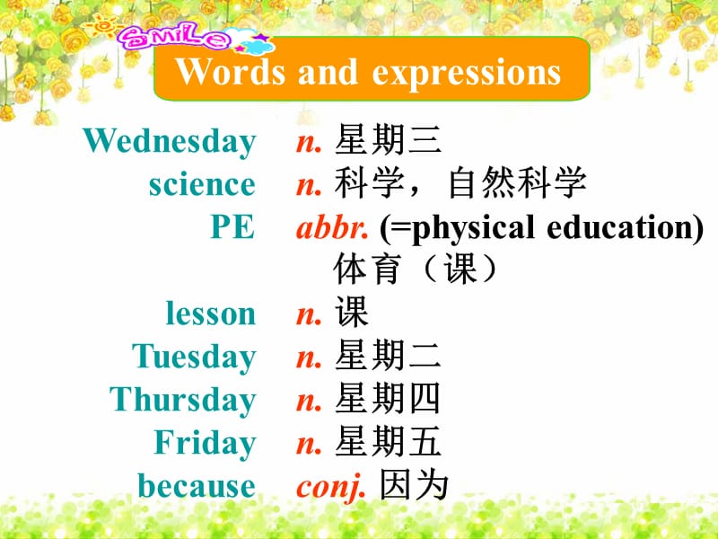 七年级英语 Lesson 7 Enjoy our days Section A My school days课件 牛津译林预备版.ppt_第3页