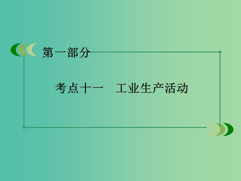 高考地理二轮复习 第一部分 微专题强化练 考点11 工业生产活动课件.ppt_第3页