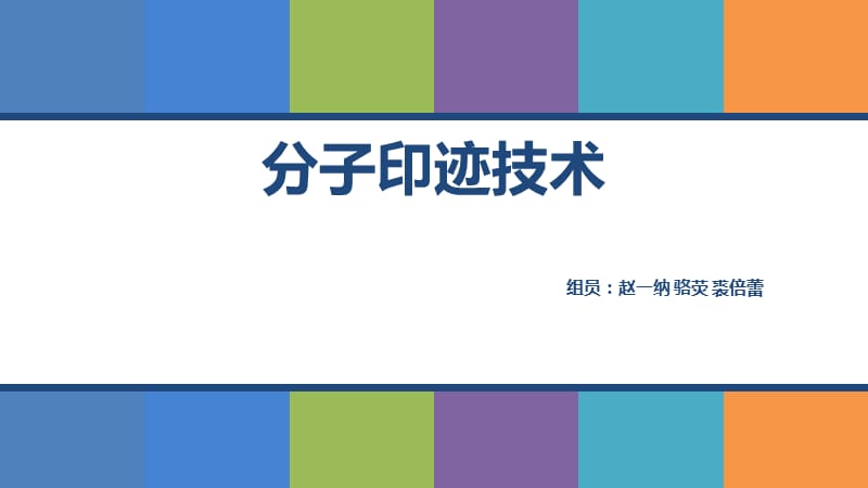 分子印迹技术演示.ppt_第1页