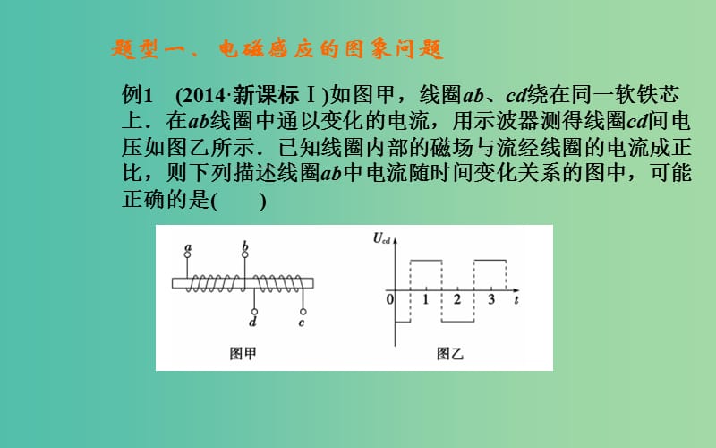 高考物理二轮复习 专题4 第2课 电磁感应规律的应用课件.ppt_第2页