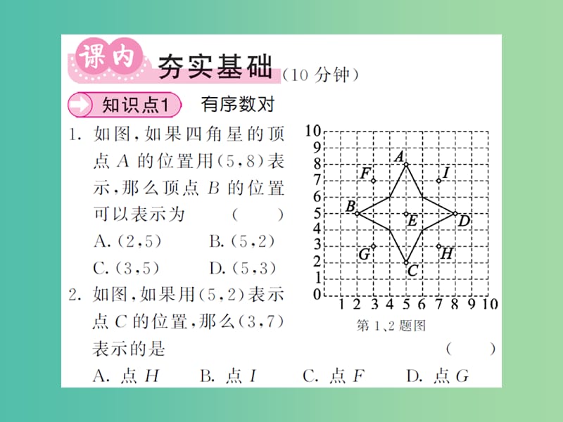 七年级数学下册 7.1.1 有序数对课件 新人教版.ppt_第3页