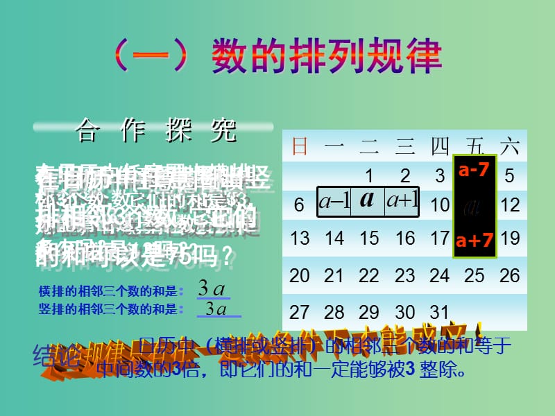 七年级数学上册 3.5 探索与表达规律课件4 （新版）北师大版.ppt_第2页