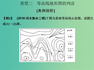 高考地理二輪復習 第一部分 技能培養(yǎng) 技能二 類型二 等高線地形圖的判讀課件.ppt