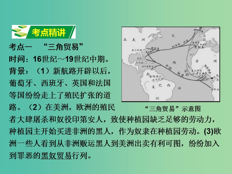 中考历史 第一部分 教材知识梳理 模块四 世界古 近代史 第四单元 殖民扩张与殖民地人民的抗争课件.ppt_第3页