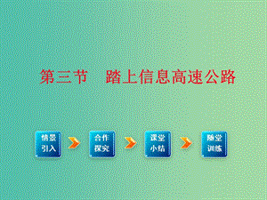 九年級(jí)物理全冊(cè) 第19章 走進(jìn)信息時(shí)代 第3節(jié) 踏上信息高速公路課件1 （新版）滬科版.ppt