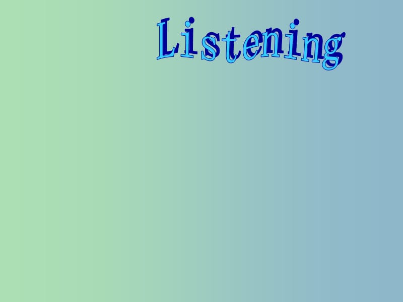 七年级英语上册 Unit 8 Listening课件 牛津深圳版.ppt_第1页