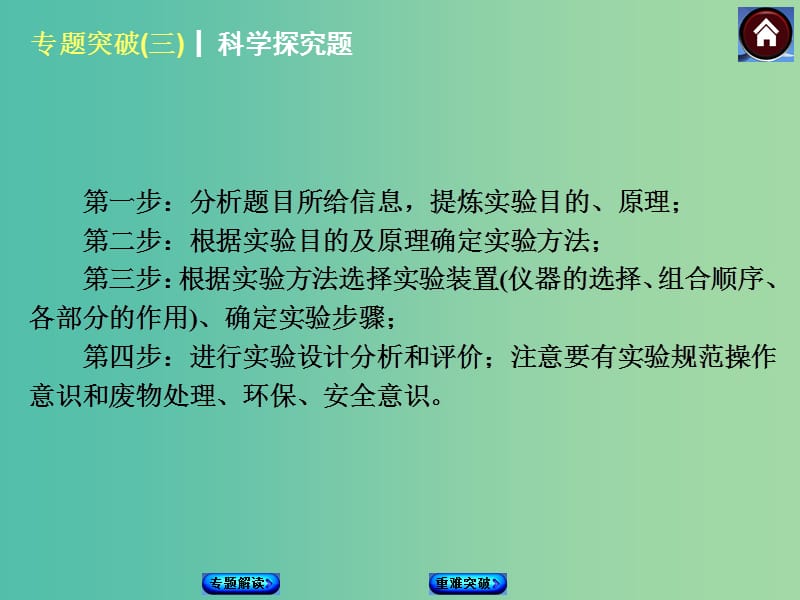 中考化学 专题突破3 科学探究题课件 新人教版.ppt_第2页