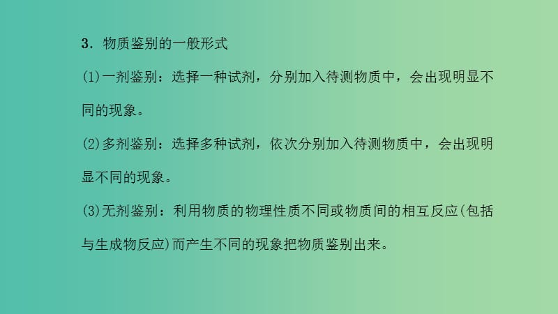 中考化学 第2篇 专题聚焦 专题三 物质的鉴别与推断课件.ppt_第3页