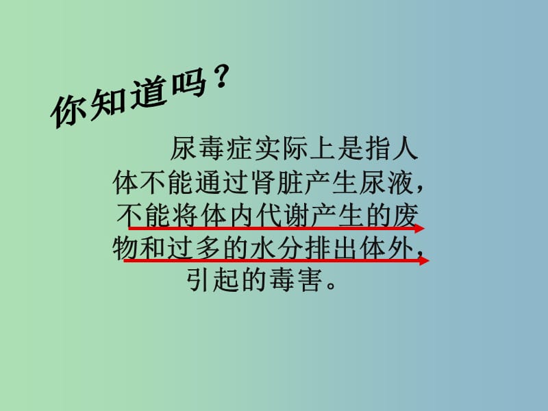 七年级生物下册第四单元第五章人体内废物的排出课件3新版新人教版.ppt_第1页