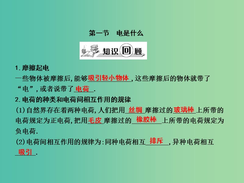 九年级物理全册 第14章 了解电路 第1节 电是什么课件 （新版）沪科版.ppt_第1页