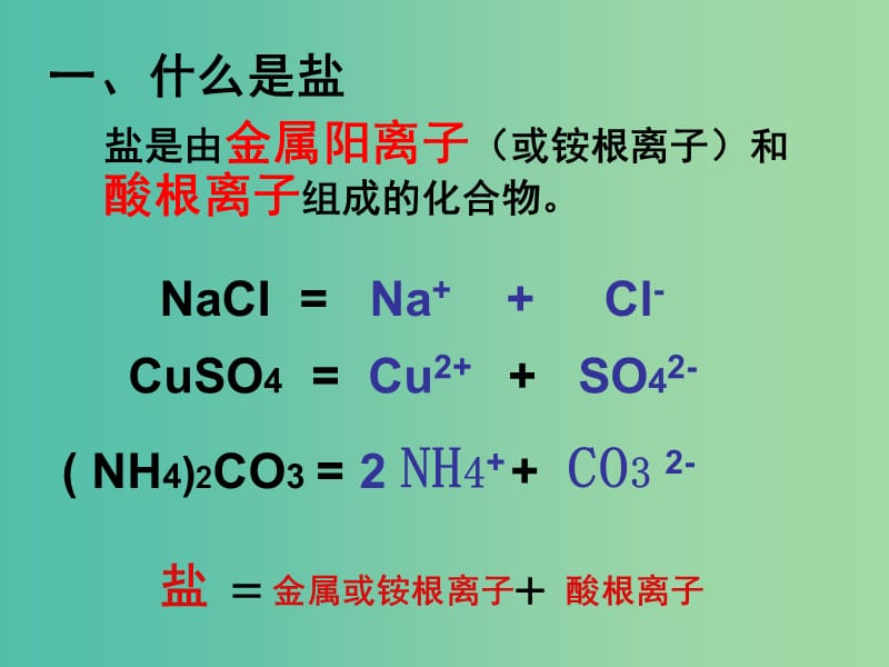 九年级化学下册 第11单元 课题1 生活中常见的盐课件 （新版）新人教版.ppt_第3页