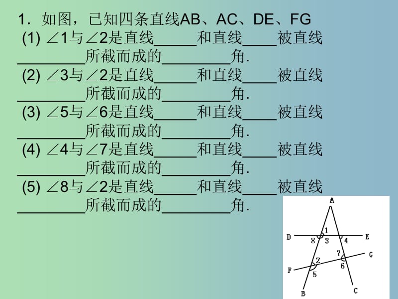 七年级数学下册《5.2.2 平行线的判定》课件2 （新版）新人教版.ppt_第2页