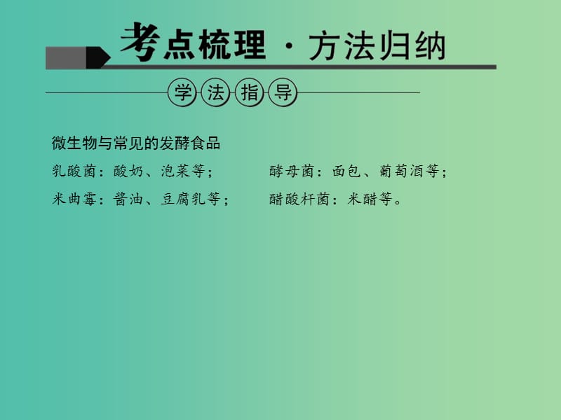 中考生物 专题9 生物技术习题课件.ppt_第3页