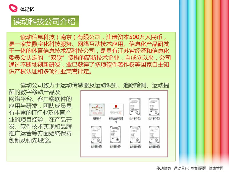 读动科技体运动健康管理手环方案.ppt_第3页