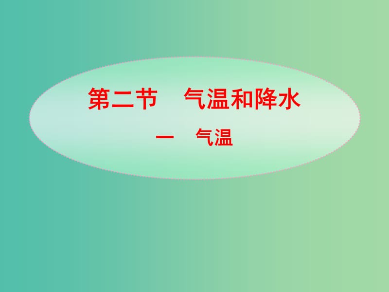 七年级地理上册 4.2 气温和降水课件 （新版）湘教版.ppt_第1页