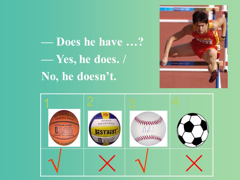 七年级英语上册 Unit 5 Do you have a soccer ball Section B（1a-1d）课件 （新版）人教新目标版.ppt_第3页