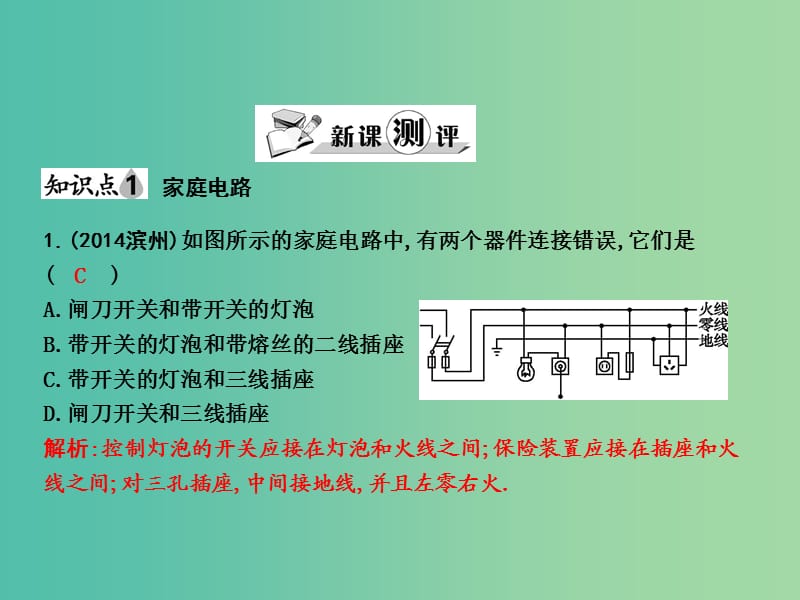 九年级物理全册 第15章 探究电路 第5节 家庭用电课件 （新版）沪科版.ppt_第2页