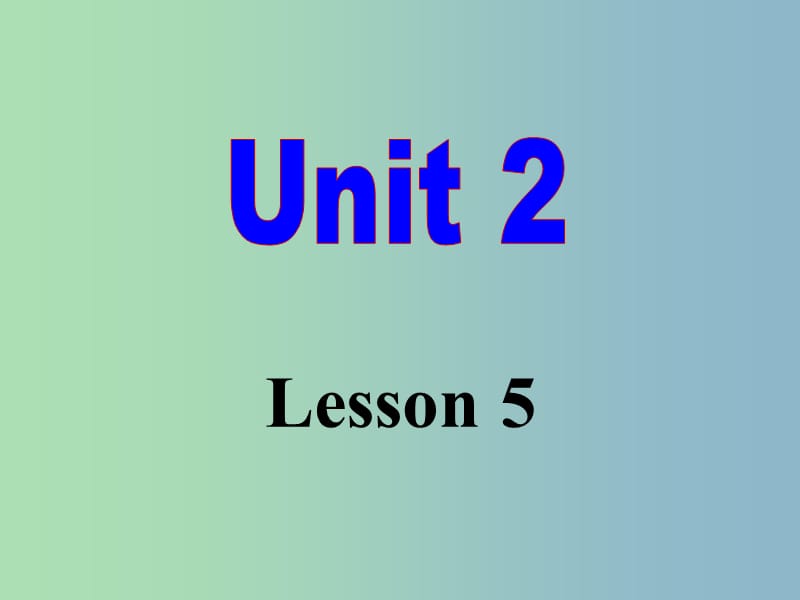 八年级英语下册 Unit 2 lesson 5 Meeting people课件 北师大版.ppt_第1页