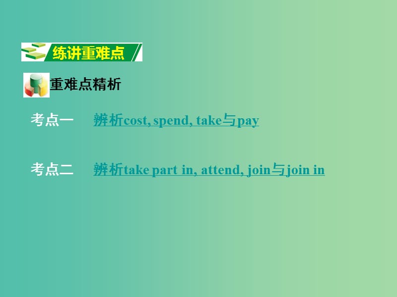 中考英语 第一部分 教材知识研究 九全 Units 13-14课件.ppt_第3页