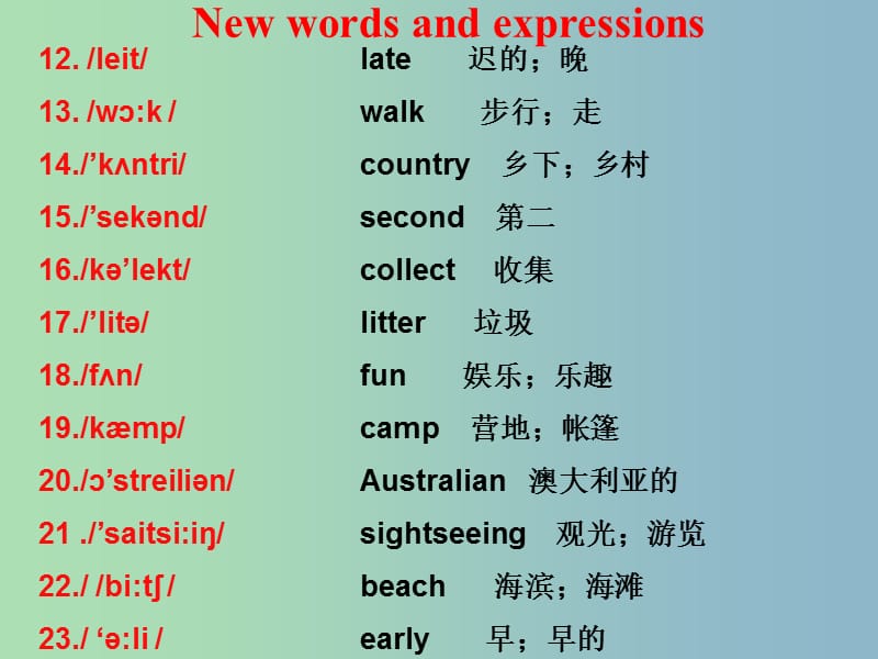 2019版七年级英语下册《Module 3 Unit 2 We.ppt_第2页