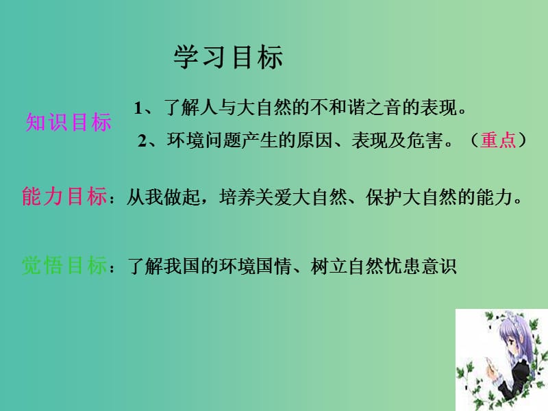 八年级政治下册 12.2 人与大自然的不和谐之音课件 鲁教版.ppt_第2页