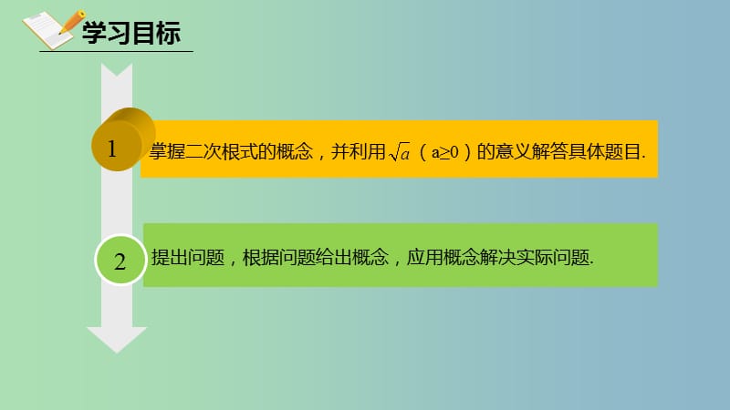 八年级数学下册第十六章二次根式16.1二次根式16.1.1二次根式的概念课件新版新人教版.ppt_第2页