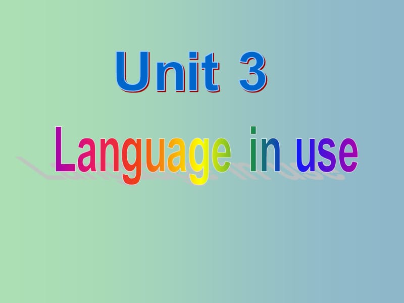 八年级英语上册 Module 4 Unit 3 Language in use课件 （新版）外研版.ppt_第1页