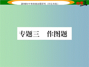 中考物理 第二編 重點(diǎn)題型突破 專題三 作圖題課件.ppt