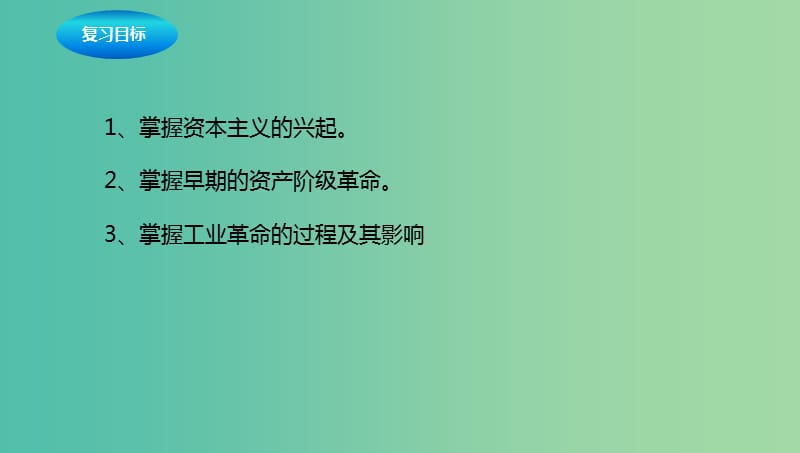 中考历史一轮专题复习 世界历史步入近代和资产阶级统治的加强课件.ppt_第2页