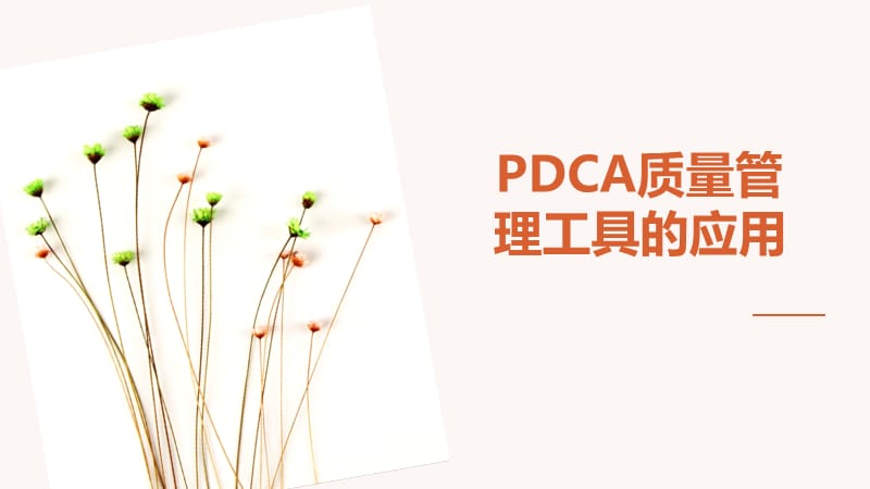 医院PDCA管理工具应用.ppt_第1页