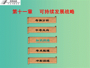 中考政治沖刺復(fù)習(xí) 第十一章 可持續(xù)發(fā)展戰(zhàn)略課件.ppt