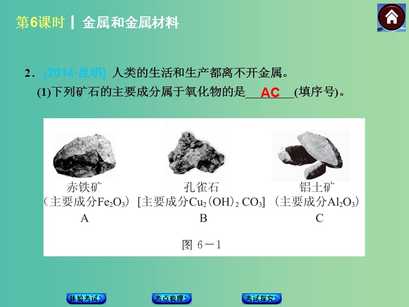 中考化学第一轮复习 第6课时 金属和金属材料课件 新人教版.ppt_第2页