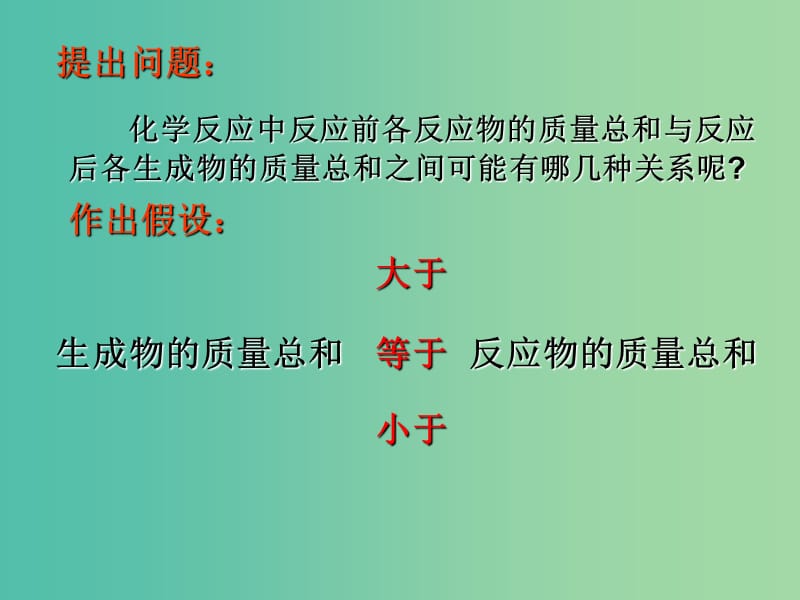 九年级化学上册 5.1 质量守恒定律课件 新人教版.ppt_第2页