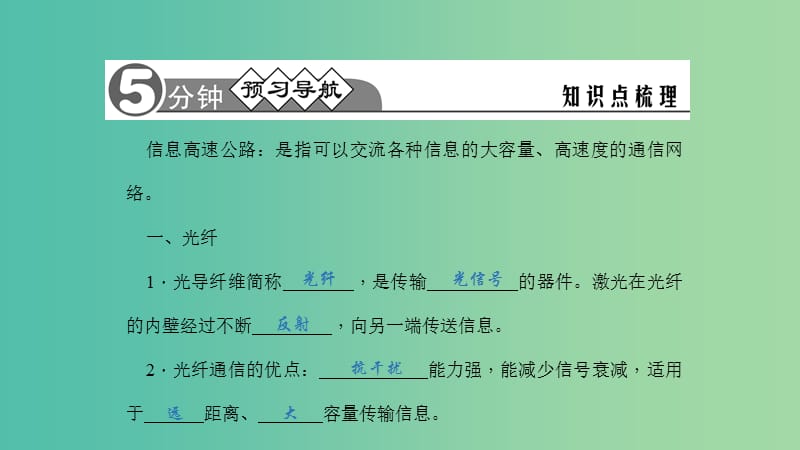 九年级物理全册 19.3 踏上信息高速公路课件 （新版）沪科版.ppt_第2页