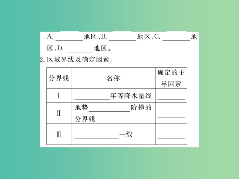 八年级地理下学期期末读图专项复习课件 （新版）新人教版.ppt_第2页