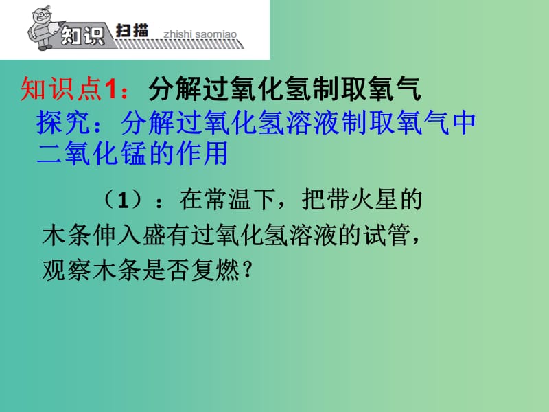 九年级化学上册 第2单元 课题3 制取氧气课件2 （新版）新人教版.ppt_第3页