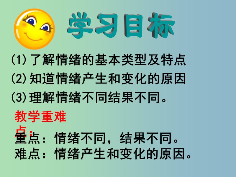 七年级政治下册 13.1 你了解自己的情绪吗课件 鲁教版.ppt_第2页