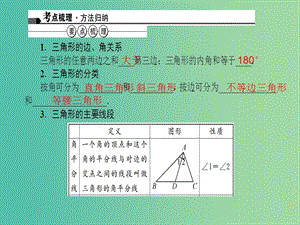 中考數(shù)學(xué) 第18講 三角形與全等三角形課件.ppt