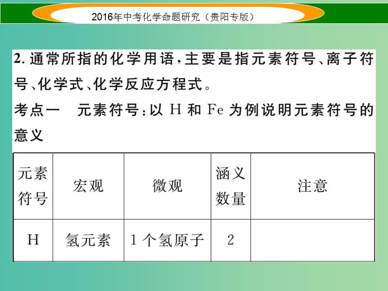 中考化学 教材知识梳理精讲 小专题（二）化学用语课件.ppt_第3页